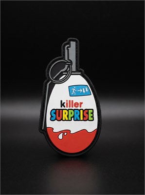 {{photo.Alt || photo.Description || 'Нашивка, патч "Killer Surprise" ПВХ от Корпуса Вышивания'}}